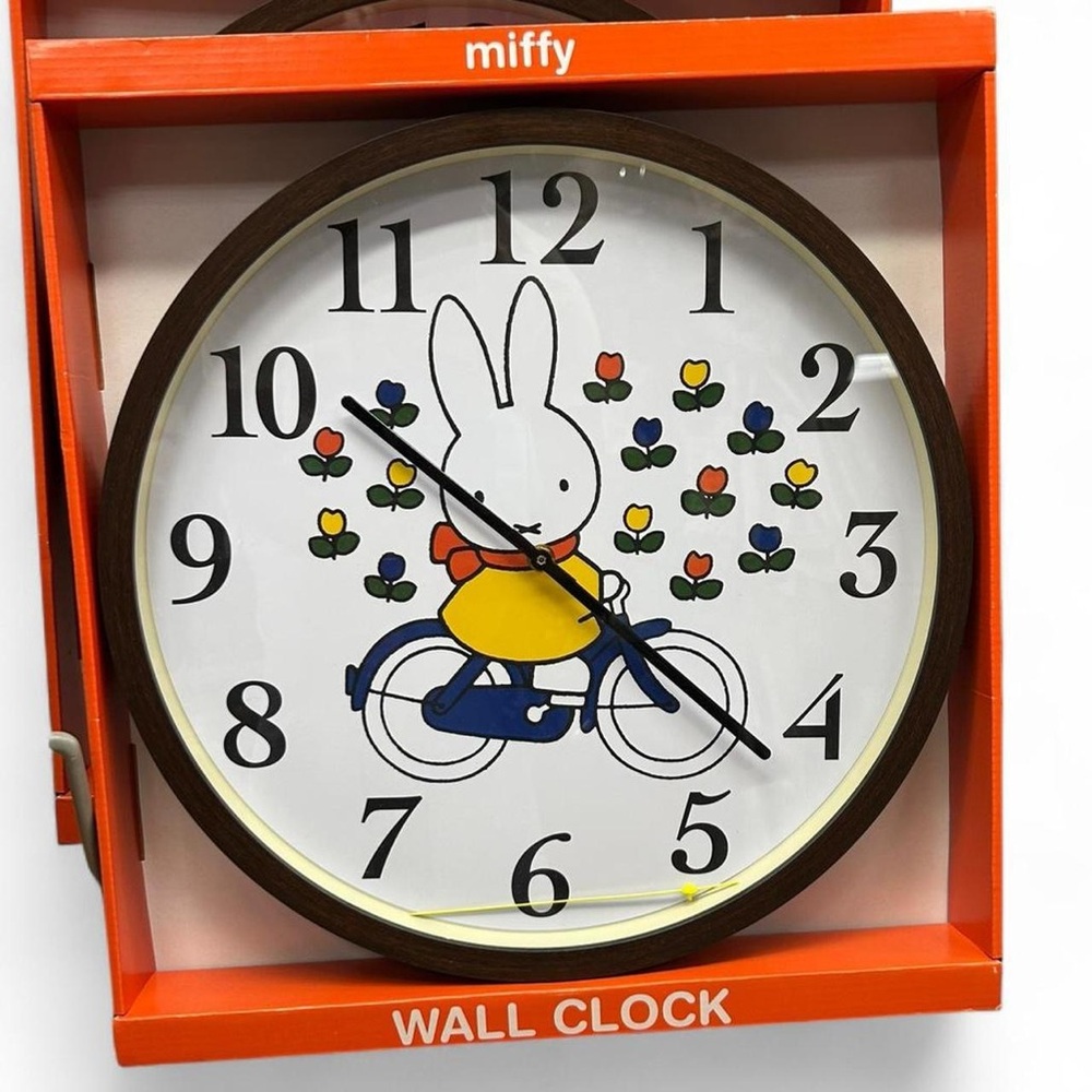Miffy 16-Inch Wall Clock | Cute Character Room Décor